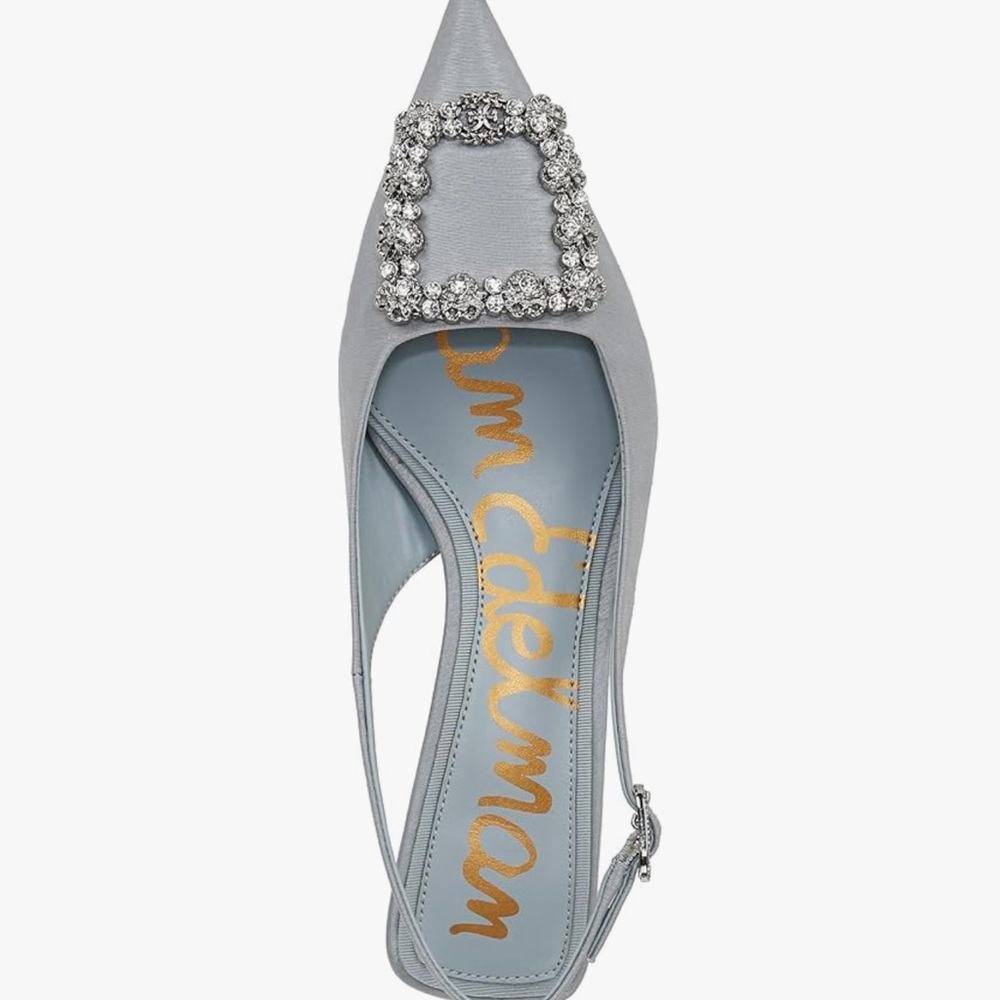 Sam Edelman Gray Embellished Women's Shoe